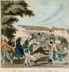 Great Exhibition on a Windy Day, 1851