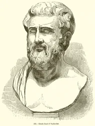 Greek Bust of Sophocles