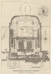 Ground Plan of the International Fisheries Exhibition, South Kensington