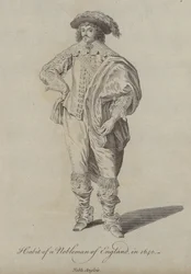 Habit of a Nobleman of England in 1640