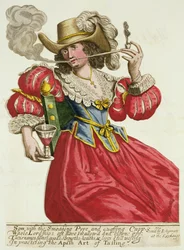 Habit of a Wealthy Lady About 1630