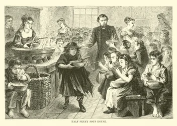 Half penny soup house