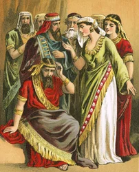 Haman Lays His Complaint Before Zeresh His Wife and All His Friends