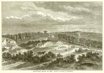 Hampstead Heath in 1840