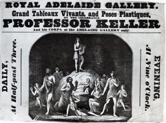 Handbill advertising 