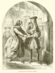 Harley Receiving the Legion Memorial