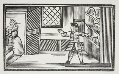 He went to the larder and helped himself to the bread and butter (illustration)