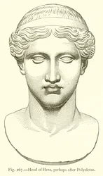Head of Hera, perhaps after Polycletus