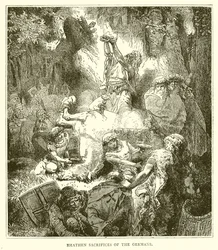 Heathen Sacrifices of the Germans
