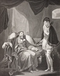 Henry IV Reproving Prince Henry, from 