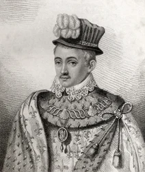 Henry Stewart, engraved by Rivers, illustration from 