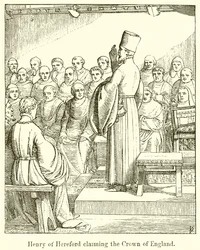 Henry of Hereford Claiming the Crown of England