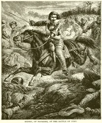 Henry of Navarre at the Battle of Ivry