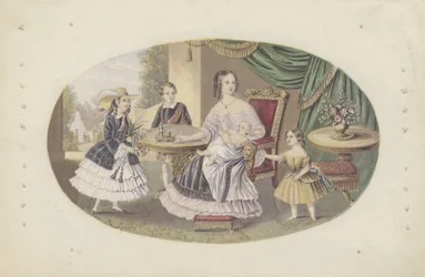 Her Majesty Queen Victoria and Family, c.1851