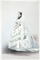 Her Royal Highness Princess Alexandra Caroline of Denmark, from A Memorial of the Marriage of Edward VII and Alexandra of Denmark