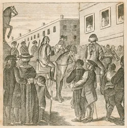 Heralds Proclaiming King George I at Charing Cross, London