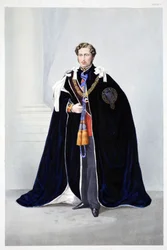 His Royal Highness, Albert Edward, Prince of Wales, from A Memorial of the Marriage of Edward VII and Alexandra of Denmark