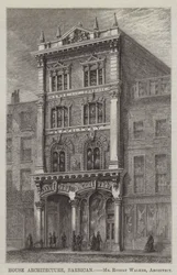 House Architecture, Barbican (engraving)