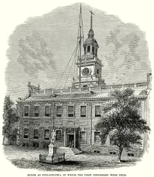 House at Philadelphia in Which the First Congresses Were Held