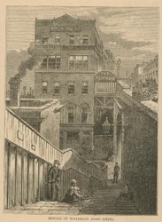 Houses in Waterloo Road, 1876