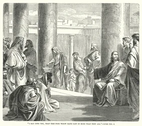 I say unto you, that this poor widow hath cast in more than they all, Luke XXI, 3