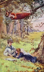 Illustration for A World of Girls by L T Meade