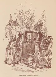 Illustration for The Virginians by Thackeray