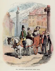 Illustration for Vanity Fair by Thackeray