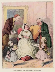 Illustration for Vanity Fair by Thackeray