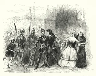 Illustration for the opera La Juive by Fromental Halevy