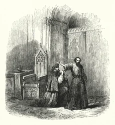 Illustration for the opera La Juive by Fromental Halevy