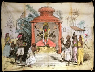 India, Figure and worship of Kali