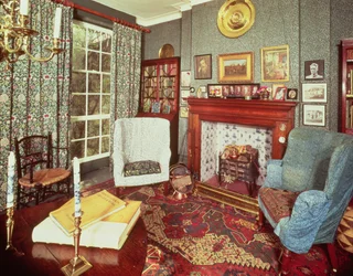 Interior of No.8 Hammersmith Terrace, built c.1735