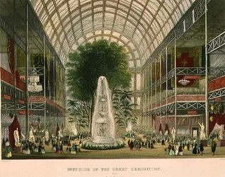 Interior of the Great Exhibition
