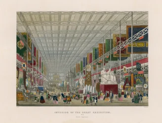 Interior of the Great Exhibition, British Department