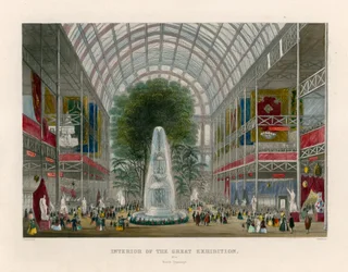 Interior of the Great Exhibition, north transept