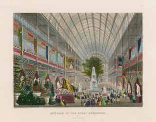 Interior of the Great Exhibition, south transept