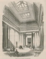 Interior of the Hall of Commerce