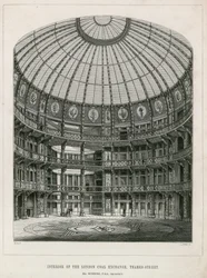 Interior of the New Coal Exchange, Thames Street