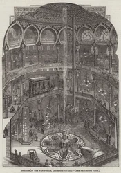 Interior of the Panopticon, Leicester-Square