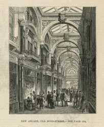 Interior of the New Arcade on Old Bond Street