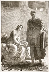 Interview between Octavian and Cleopatra