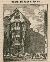 Isaak Waltons House, Fleet Street, London