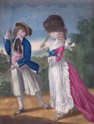 Jack Oakham Throwing Out a Signal for an Engagement, 1781