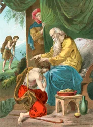 Jacob Receiving Esau