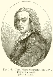 Jean Pierre Guignon, Roy des Violons 1741