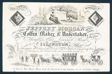 Jeffrey Morgan, coffin maker and undertaker