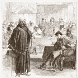 Jerome speaking at his trial