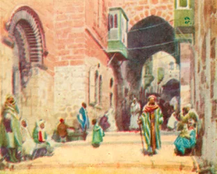 Jerusalem, A Street Scene