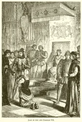 Joan of Arc and Charles VII